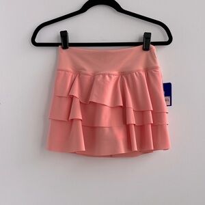 JoyLab Coral Ruffled Active Skort